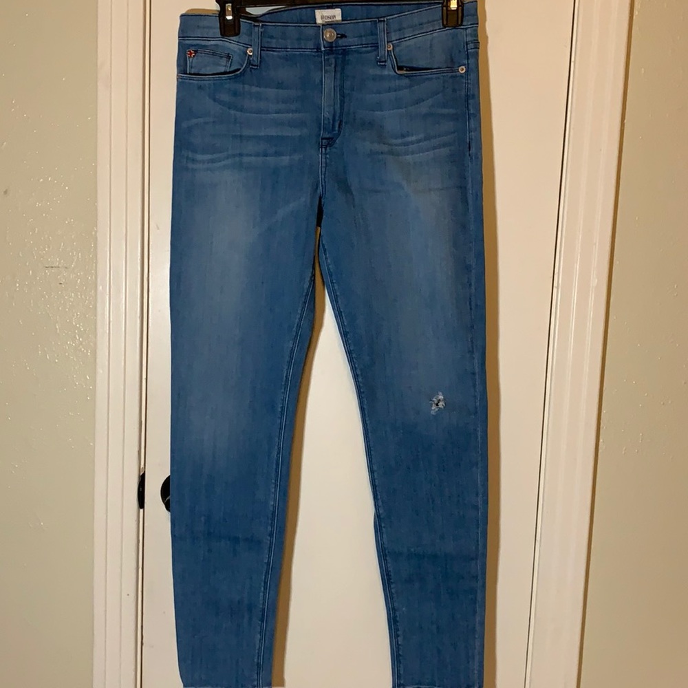 Hudson High Rise Skinny Jeans, 32
